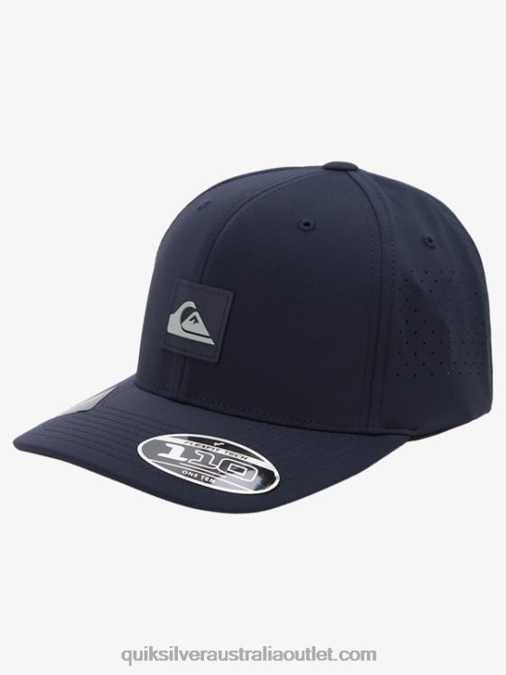 Quiksilver Men Adapted Flexfit Hat H2N4B805 insignia blue