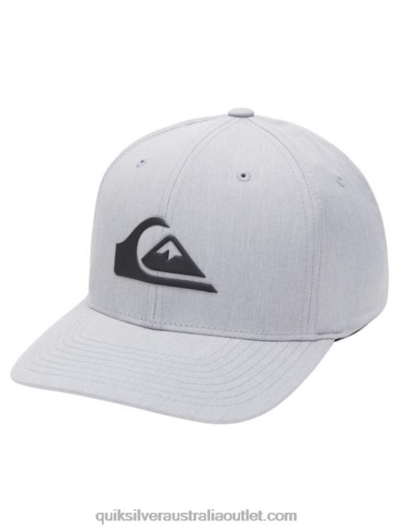 Quiksilver Men Amped Up Flexifit Hat H2N4B941 sleet heather