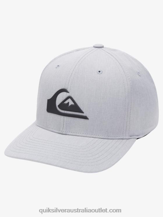 Quiksilver Men Amped Up Flexifit Hat H2N4B941 sleet heather