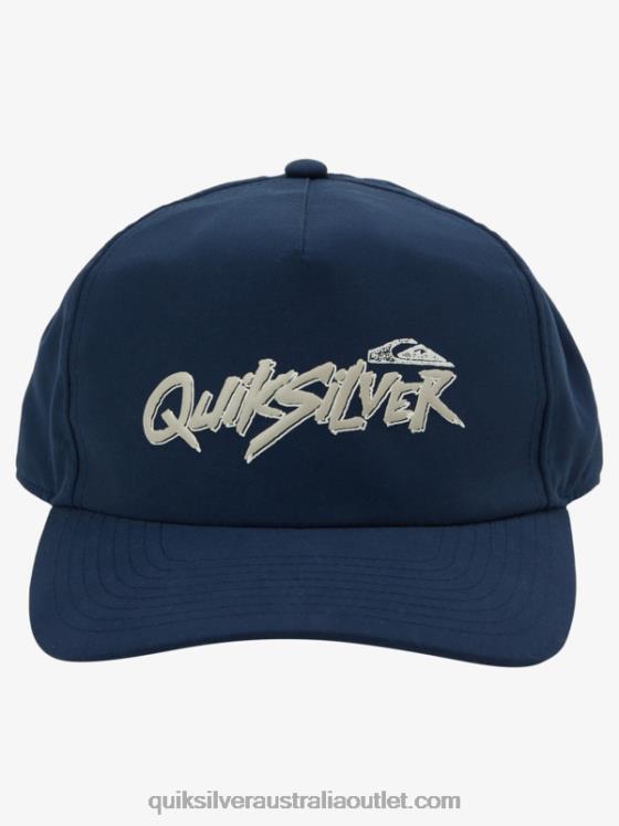 Quiksilver Men Branded Snapback Hat H2N4B1094 midnight navy