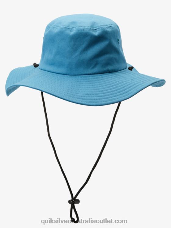 Quiksilver Men Bushmaster Safari Boonie Hat H2N4B124 moroccan blue