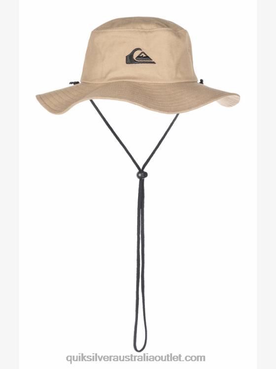 Quiksilver Men Bushmaster Safari Boonie Hat H2N4B1519 khaki