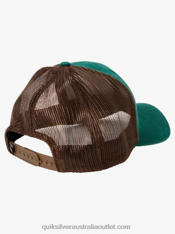 Quiksilver Men Down The Hatch Trucker Hat H2N4B663 foliage