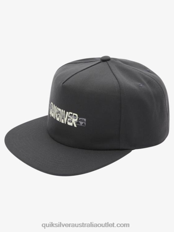 Quiksilver Men Fiver Snapback Hat H2N4B1254 iron gate heather