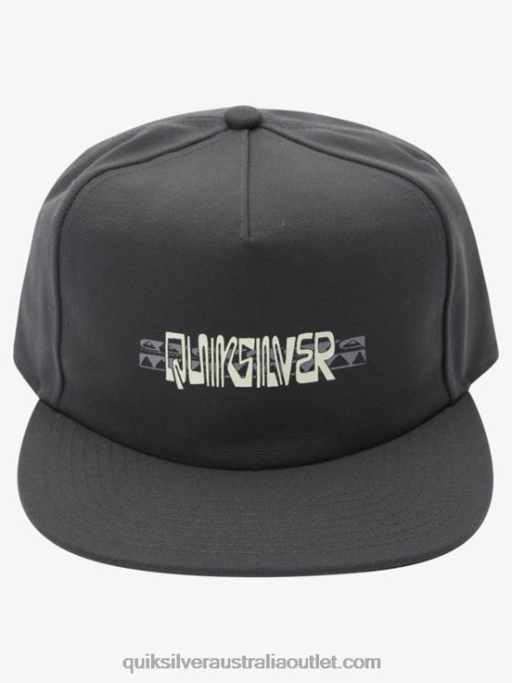Quiksilver Men Fiver Snapback Hat H2N4B1254 iron gate heather