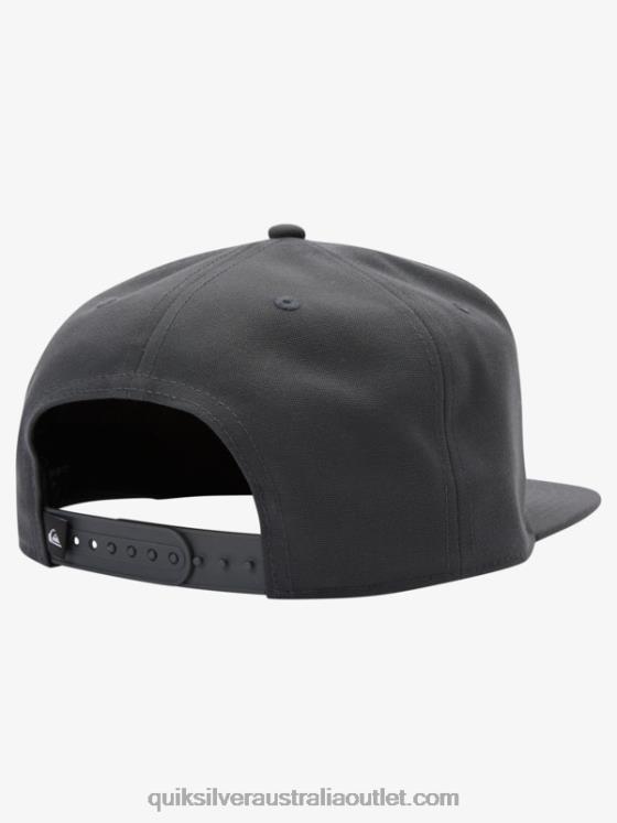 Quiksilver Men Fiver Snapback Hat H2N4B1254 iron gate heather