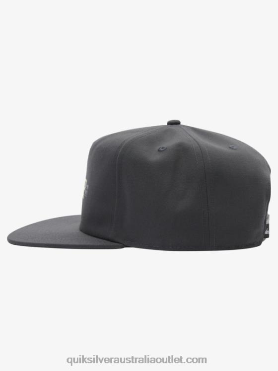 Quiksilver Men Fiver Snapback Hat H2N4B1254 iron gate heather