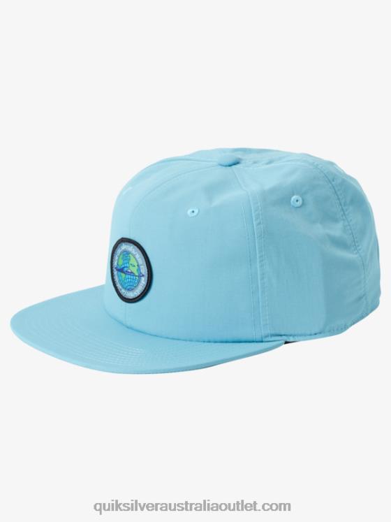 Quiksilver Men Hydro Smart Snapback Hat H2N4B1700 delphinium blue