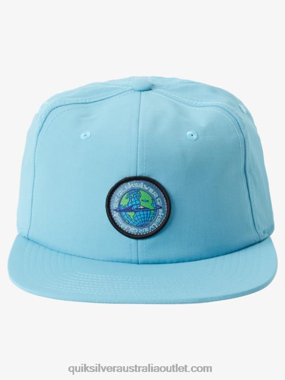Quiksilver Men Hydro Smart Snapback Hat H2N4B1700 delphinium blue