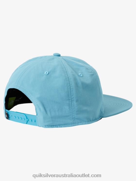 Quiksilver Men Hydro Smart Snapback Hat H2N4B1700 delphinium blue