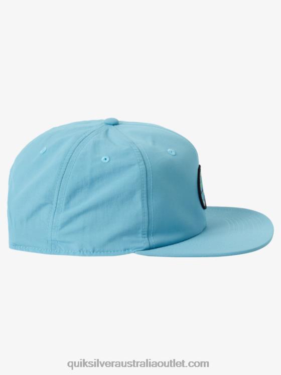 Quiksilver Men Hydro Smart Snapback Hat H2N4B1700 delphinium blue