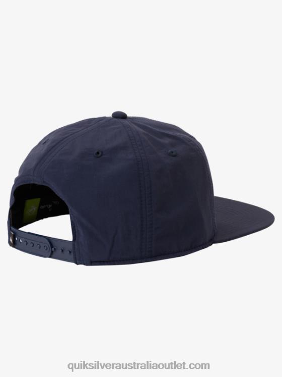 Quiksilver Men Hydro Smart Snapback Hat H2N4B1701 navy blazer