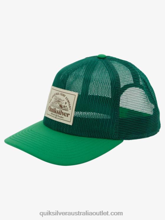 Quiksilver Men Meshed Up Trucker Hat H2N4B1074 foliage