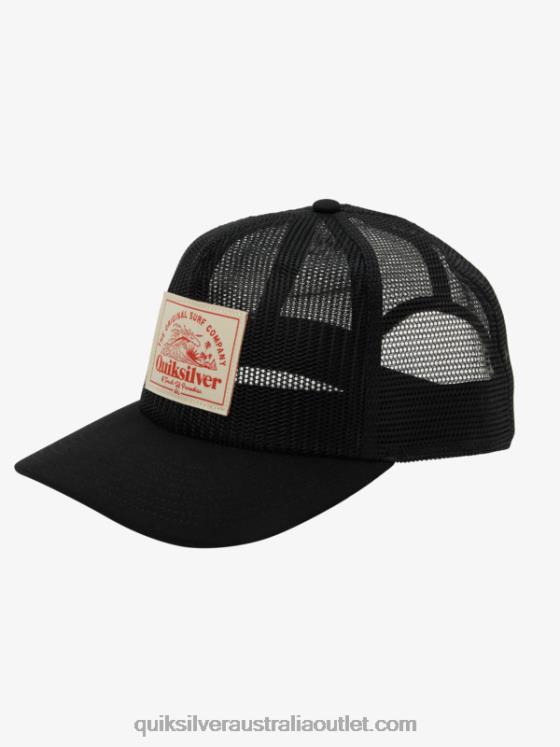 Quiksilver Men Meshed Up Trucker Hat H2N4B1075 black