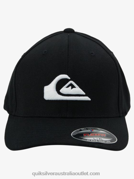 Quiksilver Men Mountain And Wave Flexfit Hat H2N4B1435 black/white