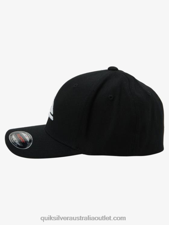 Quiksilver Men Mountain And Wave Flexfit Hat H2N4B1435 black/white