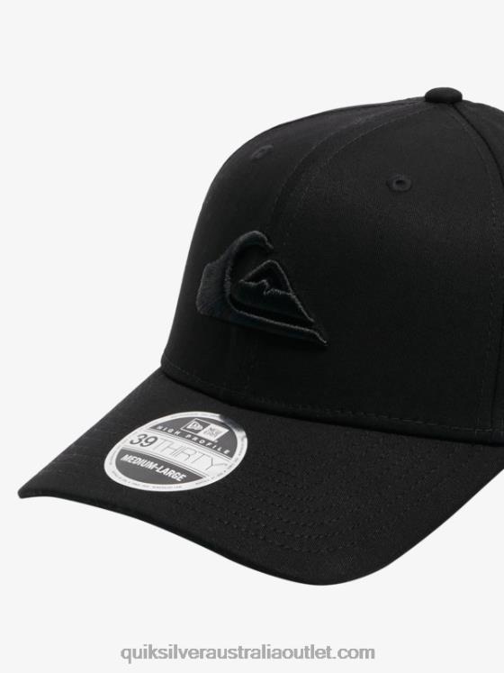 Quiksilver Men Mountain ï¼† Wave Stretch Fit Cap H2N4B1680 black