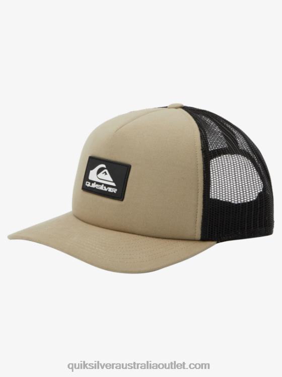 Quiksilver Men Omnipotent Snapback Hat H2N4B488 olive gray