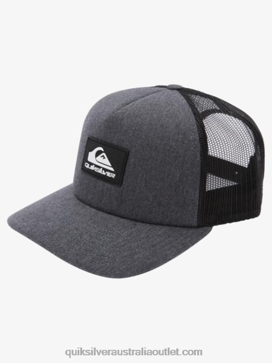 Quiksilver Men Omnipotent Snapback Hat H2N4B489 charcoal heather
