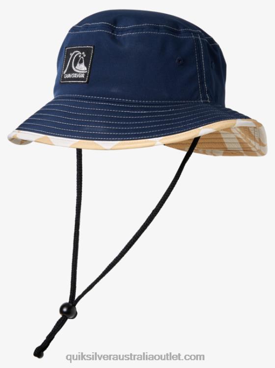 Quiksilver Men Original Boonie Sun Hat H2N4B932 navy blazer