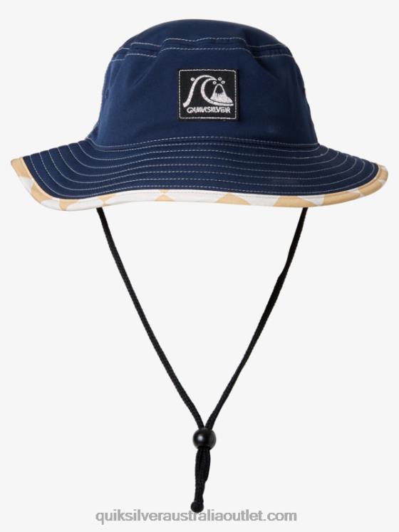 Quiksilver Men Original Boonie Sun Hat H2N4B932 navy blazer
