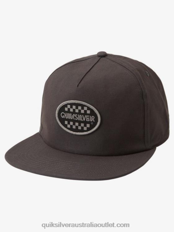 Quiksilver Men Patch Mate Snapback Hat H2N4B1693 tarmac