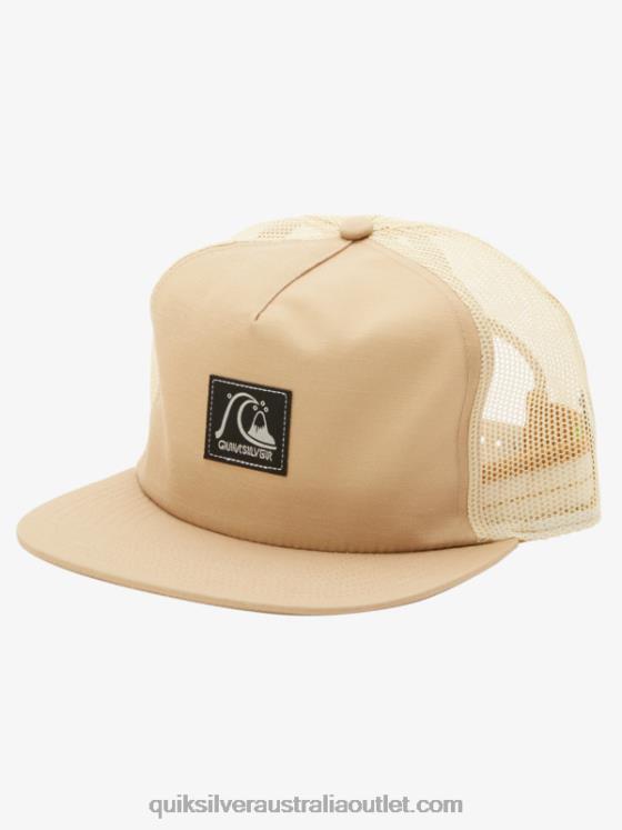 Quiksilver Men Plaid Out Snapback Hat H2N4B756 olive gray