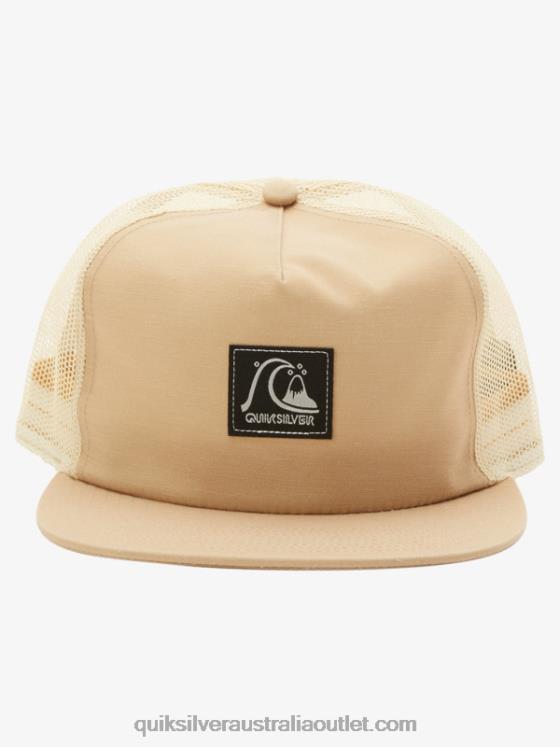 Quiksilver Men Plaid Out Snapback Hat H2N4B756 olive gray