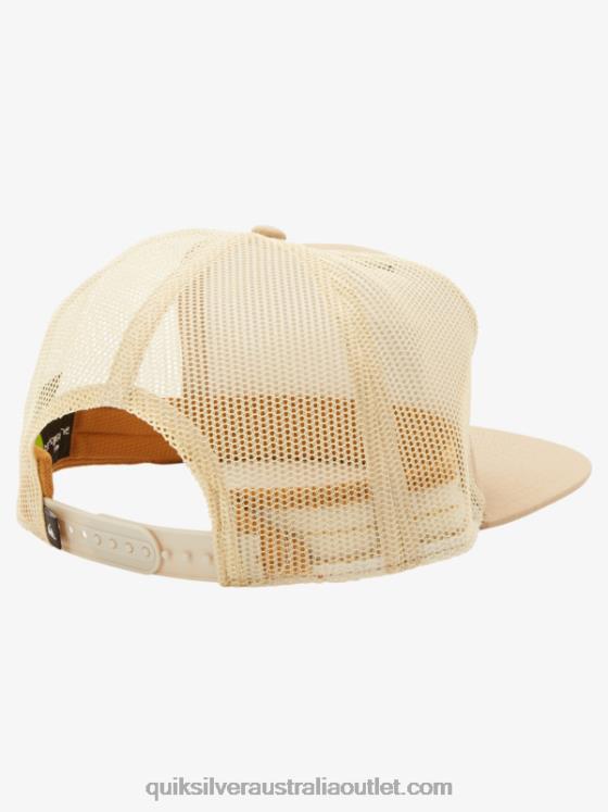 Quiksilver Men Plaid Out Snapback Hat H2N4B756 olive gray