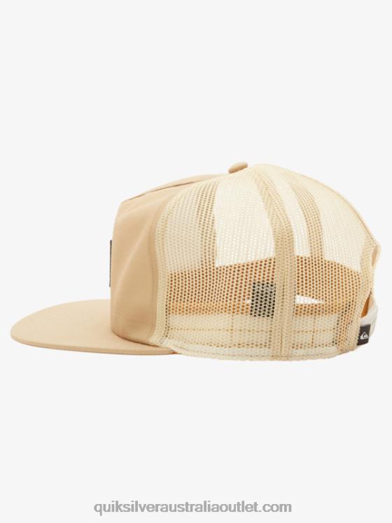 Quiksilver Men Plaid Out Snapback Hat H2N4B756 olive gray