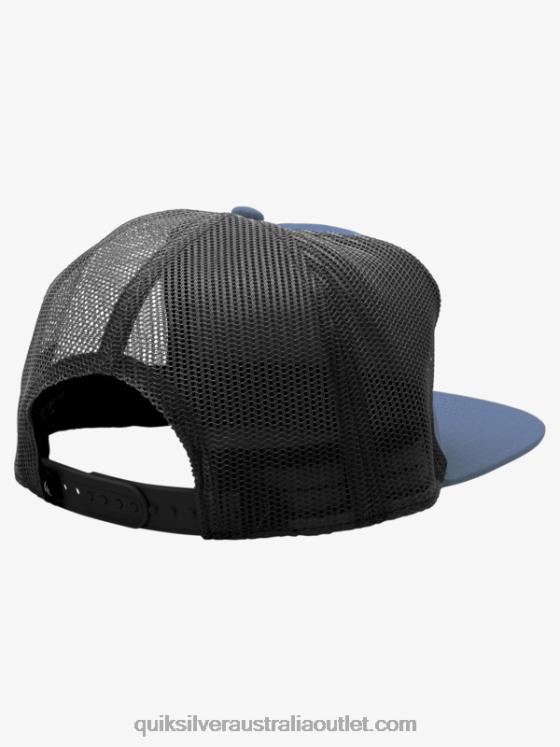 Quiksilver Men Plaid Out Snapback Hat H2N4B757 bering sea