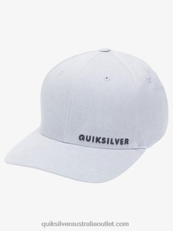 Quiksilver Men Sidestay Flexfit Hat H2N4B1653 heather grey