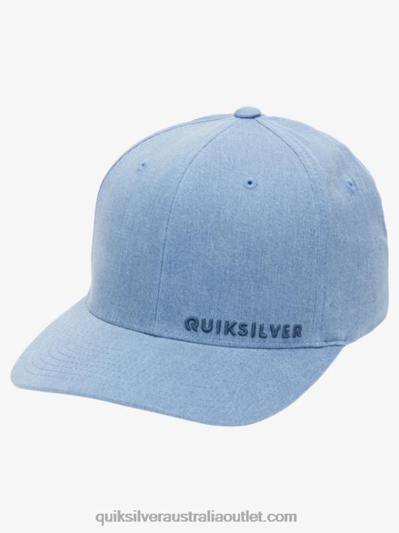 Quiksilver Men Sidestay Flexfit Hat H2N4B1654 navy blazer
