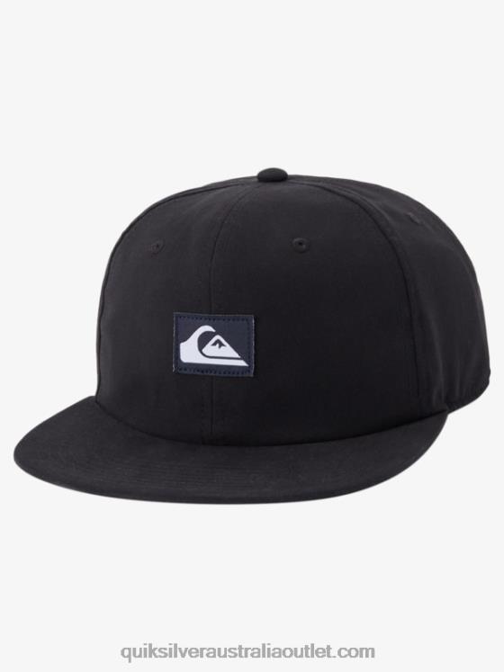 Quiksilver Men Silver Dollar Snapback Hat H2N4B1665 black
