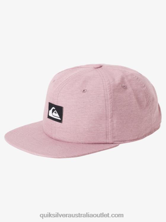 Quiksilver Men Silver Dollar Snapback Hat H2N4B1666 dusky orchid heather