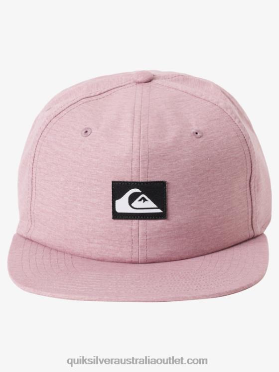 Quiksilver Men Silver Dollar Snapback Hat H2N4B1666 dusky orchid heather