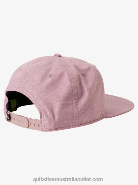 Quiksilver Men Silver Dollar Snapback Hat H2N4B1666 dusky orchid heather