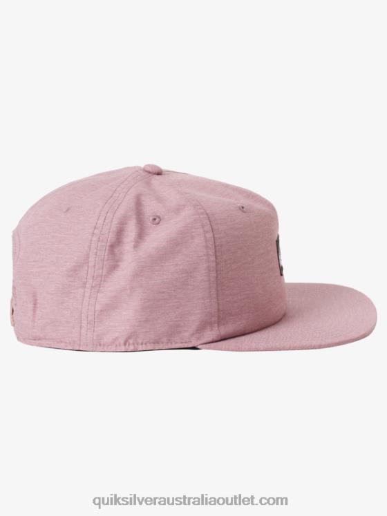 Quiksilver Men Silver Dollar Snapback Hat H2N4B1666 dusky orchid heather