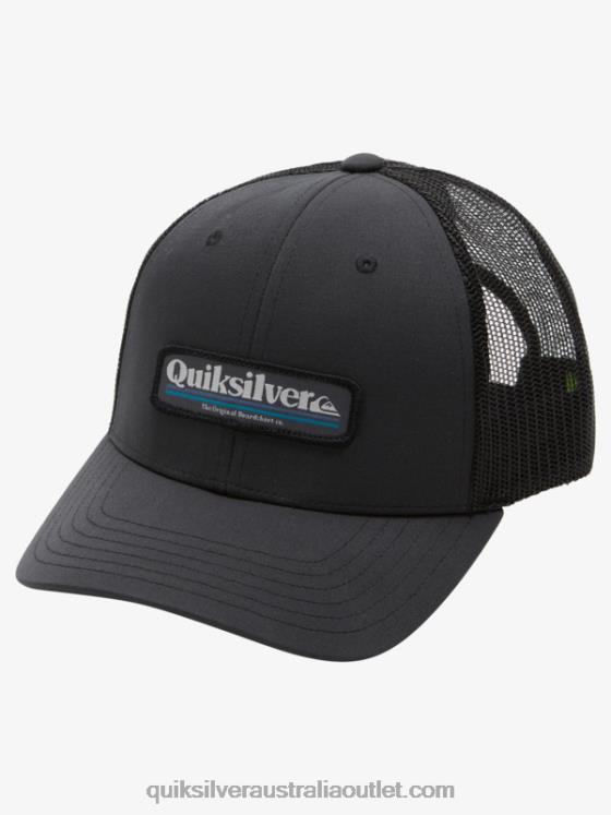 Quiksilver Men Stern Catch Trucker Hat H2N4B965 black
