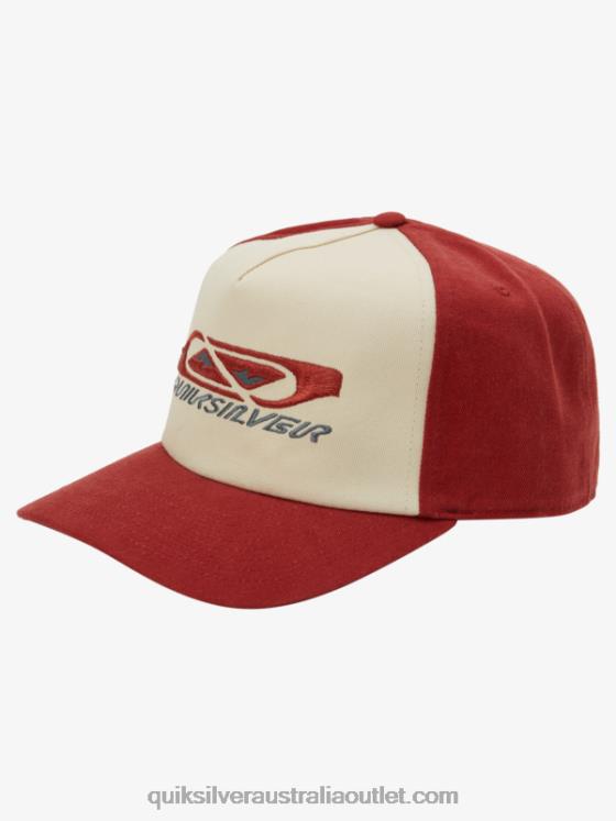 Quiksilver Men Take A Hike Baseball Hat H2N4B1151 marsala