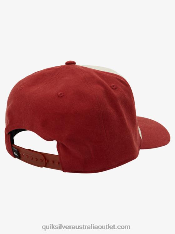 Quiksilver Men Take A Hike Baseball Hat H2N4B1151 marsala