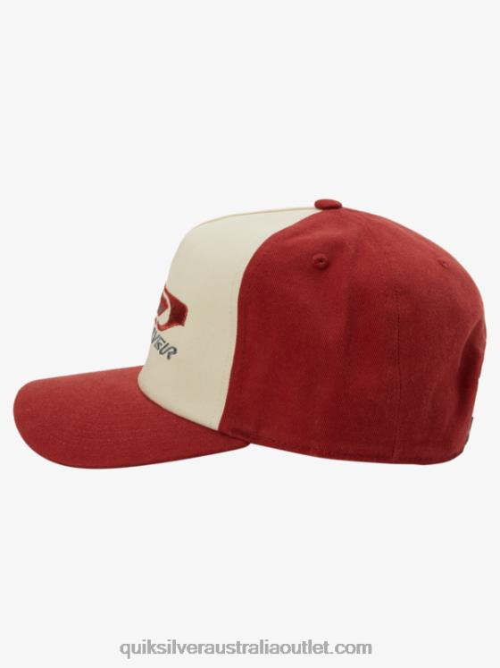 Quiksilver Men Take A Hike Baseball Hat H2N4B1151 marsala