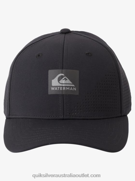 Quiksilver Men Waterman Perf Turf Snapback Hat H2N4B1007 black