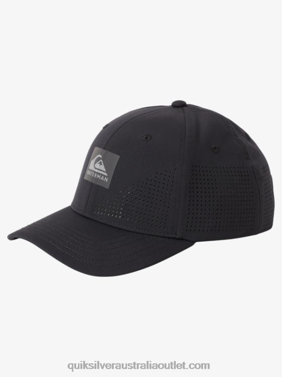 Quiksilver Men Waterman Perf Turf Snapback Hat H2N4B1007 black