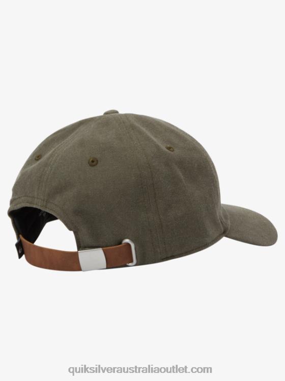 Quiksilver Men Waxed Off Baseball Hat H2N4B566 chocolate chip
