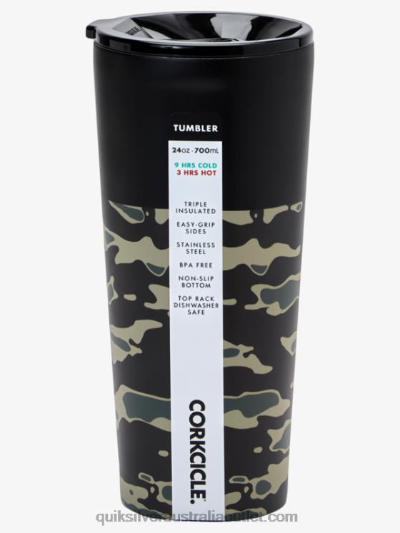 Quiksilver x Corkcicle Men Classic Tumbler H2N4B1215 camo print crucial battle
