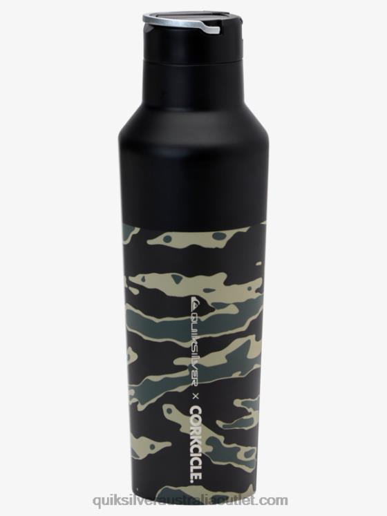 Quiksilver x Corkcicle Men Water Bottle H2N4B1182 camo print crucial battle