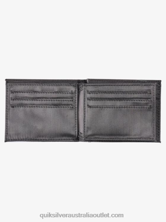 Quiksilver Men Freshness Tri-Fold Wallet H2N4B728 black/white