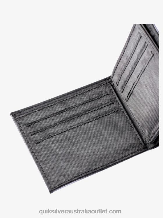Quiksilver Men Freshness Tri-Fold Wallet H2N4B728 black/white
