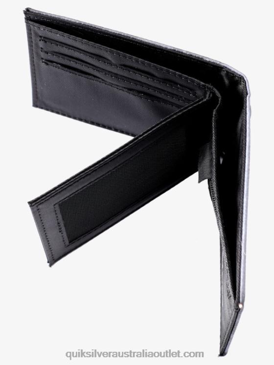 Quiksilver Men Freshness Tri-Fold Wallet H2N4B728 black/white